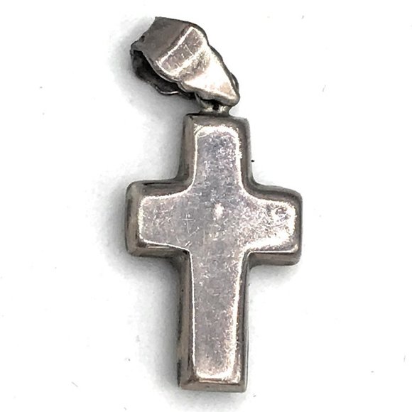 Sterling silver Petite Cross #3523 - Picture 2 of 2